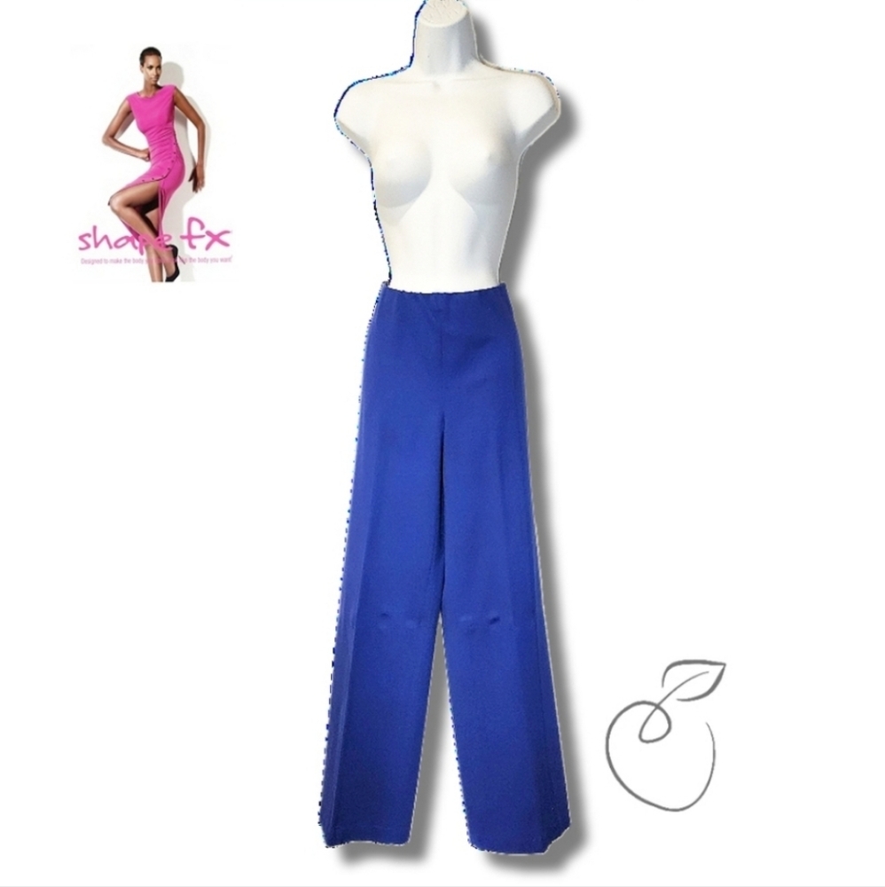 SHAPE FX PONTE KNIT PANTS ROYAL SZ 8T